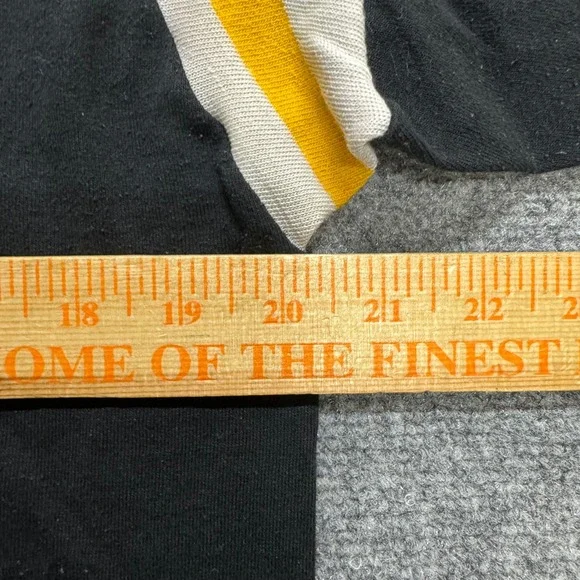 VTG Football jersey Shirt Men's XL throwback Pittsburgh Steelers 90s John Stripe - Picture 5 of 5